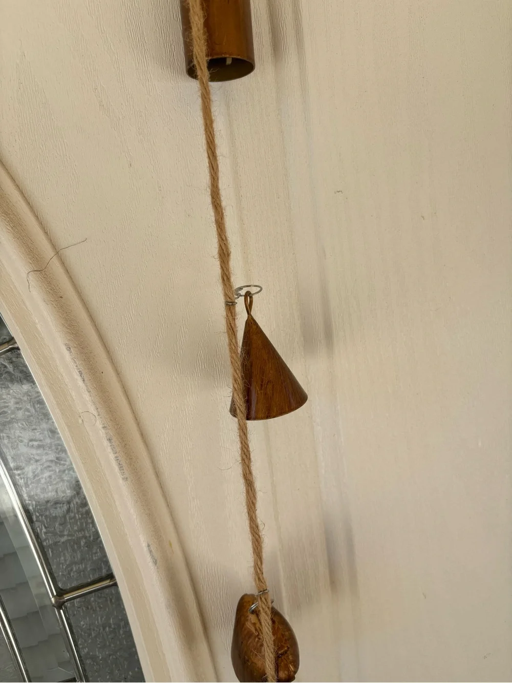 2 Ashland Bell Garland Decorative Hanging Bells Wall Accent in Metallic Brown